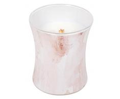 Woodwick Artisan Vanilla sol Candela, Cera, Rosa, Medio
