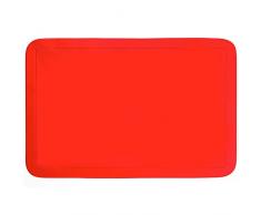 kela Tovaglietta allAmericana Uni, plastica, Colore Rosso, 43,5 cm x 28,5 cm
