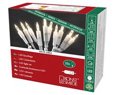 Konstsmide 6302-102 LED catena luminosa, in plastica, bianco