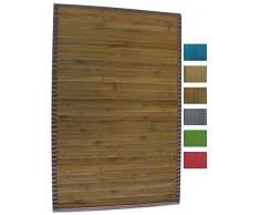 MSV 140523 Marrone bambÃ¹ Tappeto 80 x 50 x 0,1 cm