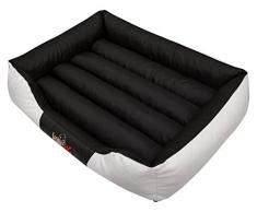 Hobbydog Cesarean Standard Letto per Cani, Taglia 2, Bianco/Nero