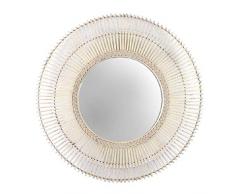 Dcasa Bamboo Specchi da Parete Mobili Adesivi Decorazione della Casa Unisex Adulto, Colore, Unico