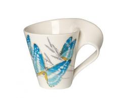 Villeroy & Boch Newwave CaffÃ¨ Tazza da CaffÃ¨ Morpho Cypris, 300 ml, Altezza: 11 cm, Porcellana Premium, Blu