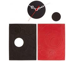 Asir Group LLC 3duhr-15 Clocky Decorativa Orologio da Parete, Multicolore