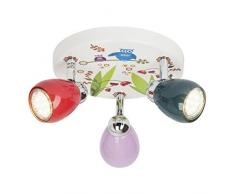 Brilliant AG Lampadario GU10, 3 W, Multicolore