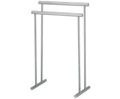 kela Priamo 22690 - Porta Asciugamani in Acciaio Inox Satinato, Larghezza 56 cm