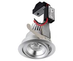 Lampenlux - Faretto da incasso in alluminio