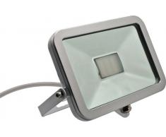 MKC Lampada a LED 6000K Ip65 Slim da Esterno, Bianco