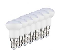 Müller-Licht 400068 a +, 7 pezzi LED riflettore sostituisce 21 W, plastica, E14, bianco, 3.9 x 3.9 x 6,7 cm