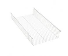Elfa 457018 - Scaffale a Cestino 30, 9,6 x 33,7 x 60,7 cm, Colore: Bianco