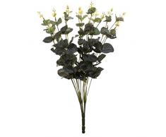 Aufora HF0021B Fiore, pianta Artificiale, Fiori di Seta, Verde, Taglia Unica