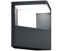 Trio Leuchten Trio 221760142 Lampada da Esterni in Alluminio, 9 W Integrato, Antracite Integriert