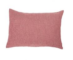 David Fussenegger Lido - Federa per Cuscino, in Cotone, 40 x 60 cm, Colore: Rosso