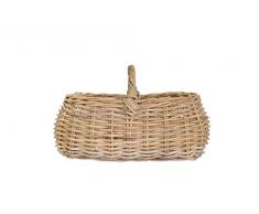 Garden Trading Bembridge Forage Cestino, Rattan, Marrone, 35Â x 50Â x 32Â cm