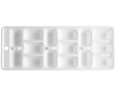 Fackelmann 672260 - Contenitore per ghiaccio in plastica, colore: Bianco, 10 UnitÃ