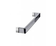 Kartell Rail Portasciugamani, Plastica, Nero, 45Â x 7.5Â x 4Â cm