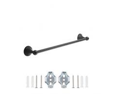 AmazonBasics - Porta asciugamani, stile standard, 45,7 cm, bronzo lucidato effetto anticato