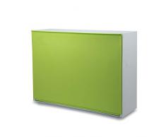 BELLI E FORTI Scarpiera, Polipropilene, Verde, Medio