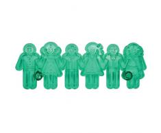 jem 116BD034 Tagliapasta per Cake Design, Bianco, 12.5 x 2 x 18 cm