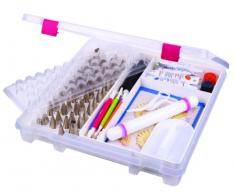 ArtBin Bakers - Borsa per decorazione armadio, 35 x 38 x 5 cm, colore: Rosso traslucido, 6 UnitÃ 