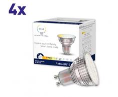 Müller-Licht Tint Riflettore LED 5.4 W, Bianco, Set a 4