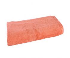 Aneesi Bath & Leisure 16x21 cm Ultima Guanto da Bagno in Puro Cotone, Rosso Rossetto