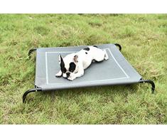 Sogni e Capricci RELAX-130X90X20CM Brandina Pieghevole Pets, Grigio Relax, 130 x 90 x h20 cm