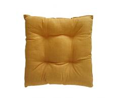 Cotton & Color CBF3173 Coprisedia, Cotone, Giallo, 40 x 40 x 5 cm