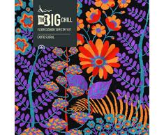 DMC Kit arazzo CuscinoÂ âÂ The Big Chill da Pavimento, Floreale Esotico.