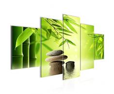 Quadro Pietre di Feng Shui 200 x 100 cm - XXL Immagini Murale Stampa su Tela Decorazione da Parete Pronte per lapplicazione - 501951a