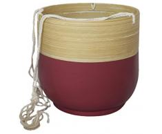 Ivyline Vaso per Piante, bambÃ¹, Rosa, 18 cm