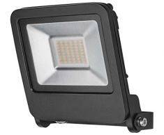 Radium - Faretto LED da soffitto, 8 W, 590 lumen, 4000 K, IP20, in alluminio pressofuso, colore: nero