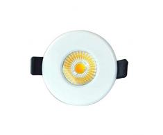 SLID Concept 0292 Faretto LED da incasso fisso, Alluminio, Bianco