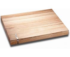 Felix Solingen Tagliere di Legno di Quercia, Legno di Rovere Massello 40Â x 30Â x 4Â cm