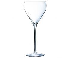 Arcoroc Brio Ciotola, Bicchiere da Spumante, Vetro, Trasparente