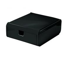 Kleine Wolke Accessori da Bagno Easy Box Nero