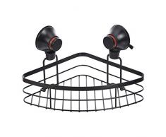 AmazonBasics - Mensola angolare con ventosa per doccia