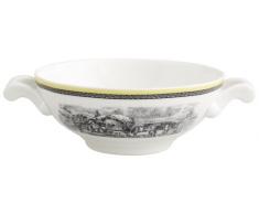 Villeroy & Boch Audun Ferme Tazza da Brodo, 400 ml, Porcellana Premium, Bianco/Multicolore