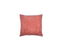 Cuscino effetto velluto, 45 x 45 cm, 4 colori (rosso)