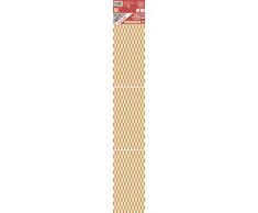Plage 6 Piastrelle adesive Laminate ISNELLO 2, Giallo, 15x15cm