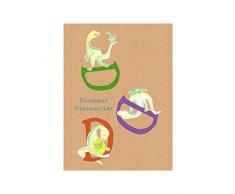 Komar Quadro da Parete ABC Animal D, Poster, Immagine, Soggiorno, Camera da Letto, Decorazione, Stampa Senza Cornice Disponibile in Tre Misure, Multicolore, P036D-40x50