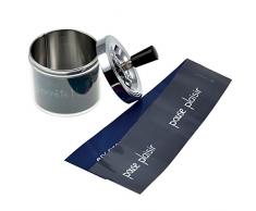 Incidenza Paris London Colorama Posacenere a stantuffo, Metallo, Multicolore, 9Â x 9Â x 9Â cm