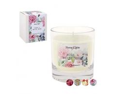 BigBuy Home Candela Multicolore, 9 x 9 x 10 cm