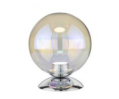 WOFI Interni, Soggiorno, Tavolo, Lampada cromata, dimmer, dimmerabile, Moderna 4 W