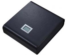 Visol Products VHUD73Â Leather Madrid Travel Humidor with Embedded Digital igrometro