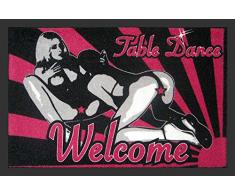 Empire Merchandising GmbH, 658371, Table Dance, Zerbino in Polipropilene, 60 x 40 cm, Multicolore (Bunt)