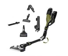 Rowenta Air Force 460 RH9202ES Aspirapolvere a mano senza cavo con tubo flessibile, testa LED, fino a 30 min, tutte le superfici, bocchette e set accessori speciali per animali