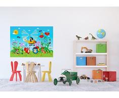 AG Design ftdm 0754 Disney Frozen, Carta Carta da Parati Fotografica, 115 x 160 cm â 1 Parte, Carta, Multicolore, 0,1 x 115 x 160 cm