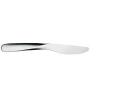 Alessi UNS03/6 Giro Coltello da Frutta in Acciaio AISI 420 Lucido, Set da 6