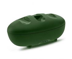 Koziol Manna - Contenitore per Il Pane, in plastica termoplastica, Taglia Unica, Colore: Verde Foresta